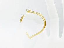 Load image into Gallery viewer, Gold Vermeil Hoop Ear Wires