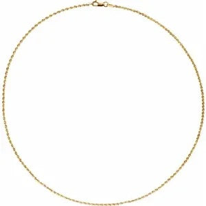 14K Gold Rope Chain - MiShelli