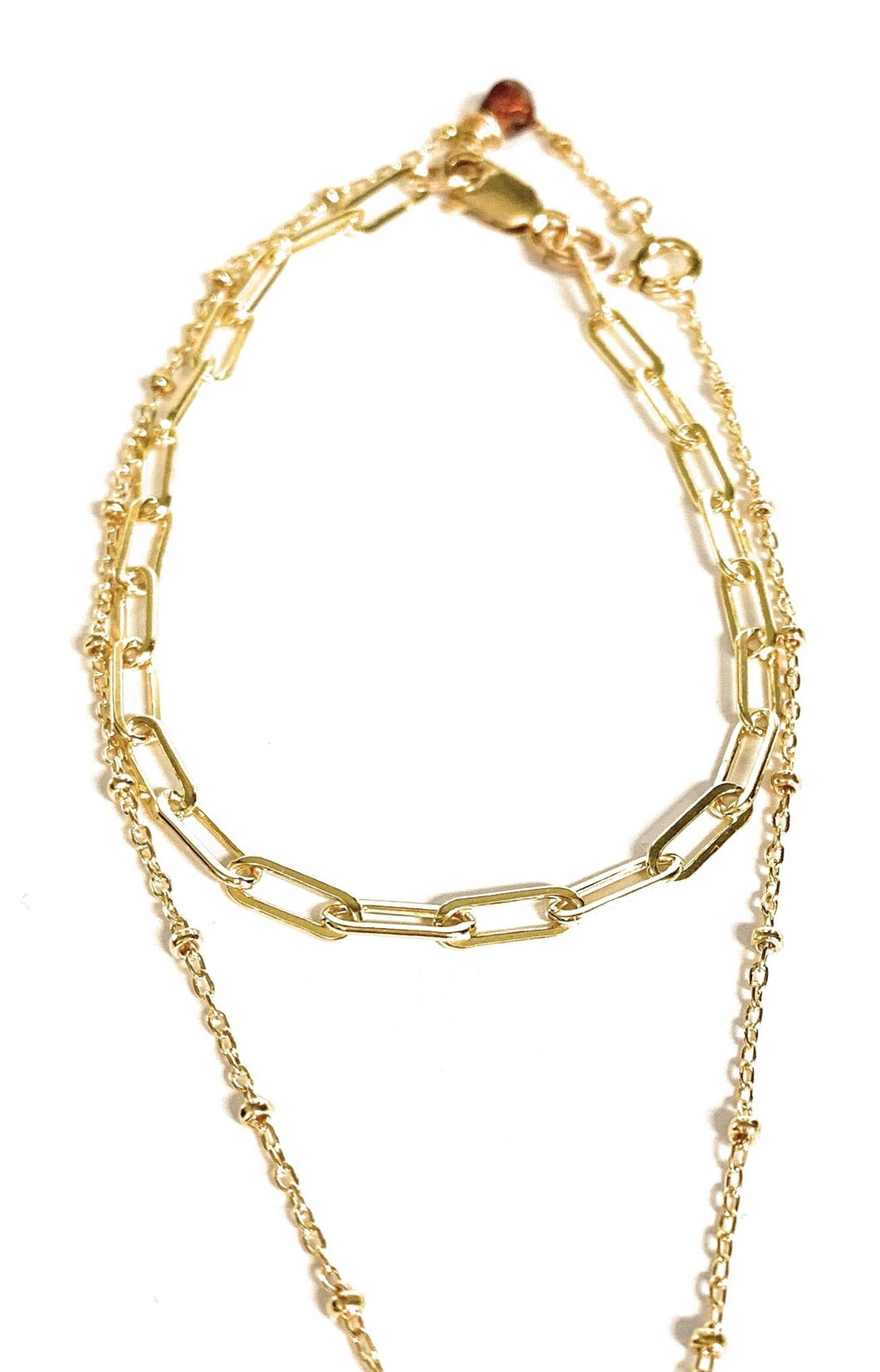 Gold Chain Link Necklace - MiShelli