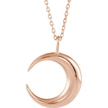 Load image into Gallery viewer, Crescent Moon Necklace - MiShelli