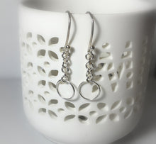 Load image into Gallery viewer, Sterling Silver Dangles, Simple Everyday Earrings - MiShelli