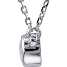 Load image into Gallery viewer, Petite Moissanite Solitaire Necklace - MiShelli