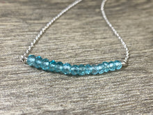 Load image into Gallery viewer, Aqua Apatite Layering Necklace - MiShelli
