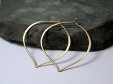 Load image into Gallery viewer, Gold Hoops, Simple gold hoops - MiShelli